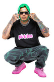 Pinkies Logo Tee - Black