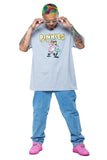 Pinkies Flamingo Tee - Grey