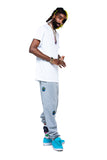 Pinkies Weed & Music Tee - White