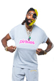 Pinkies Logo Tee - Grey
