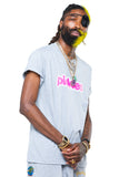 Pinkies Logo Tee - Grey