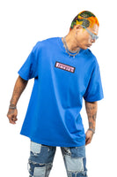 Pinkies Pirelli Tee - Blue