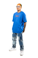Pinkies Pirelli Tee - Blue
