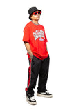 Pinkies Sacramento Tee - Red