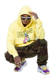 Pinkies Flamingo Hoodie - Yellow
