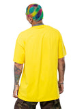 Pinkies Flamingo Tee - Yellow